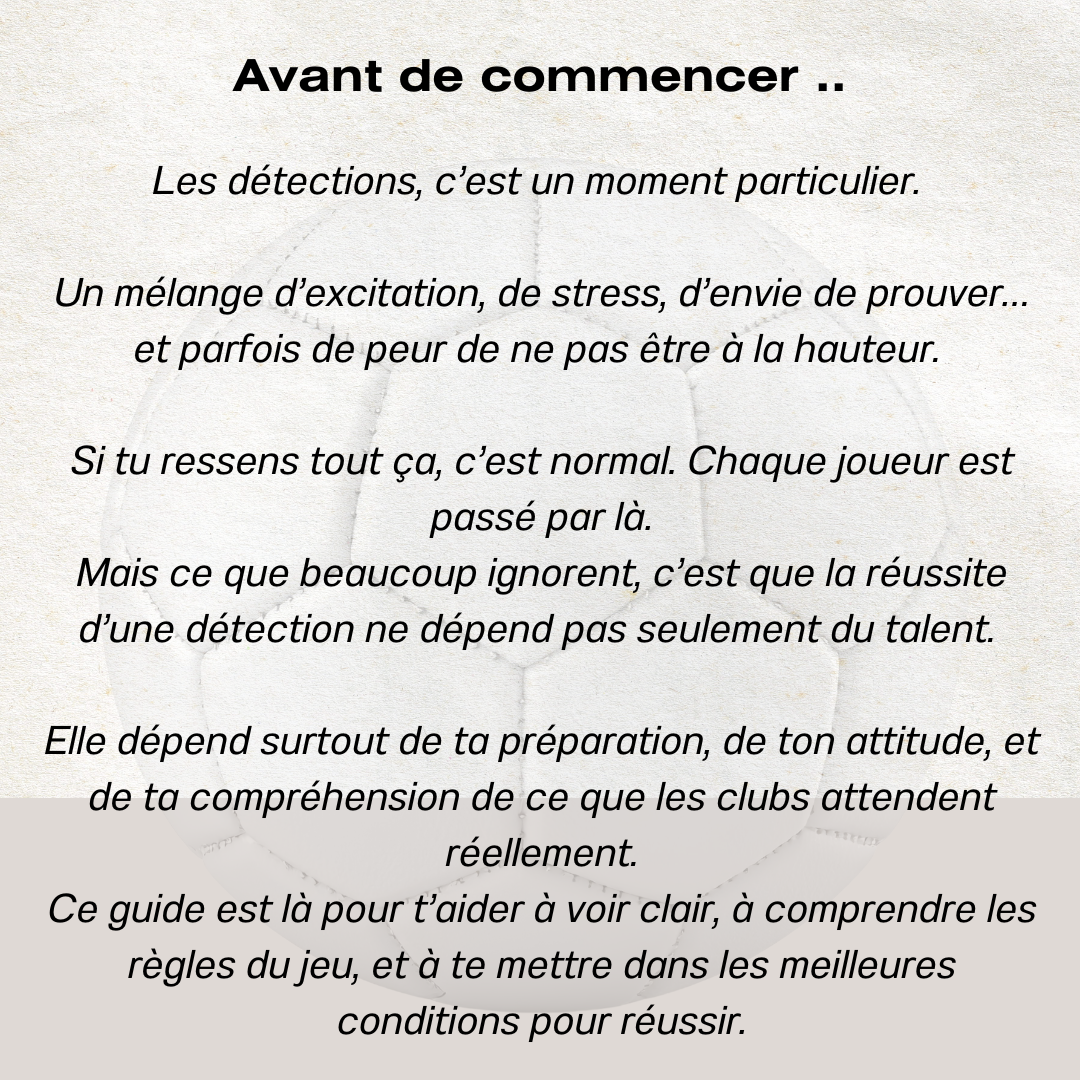 Réussir sa détection : Détection Football PropulsAsso