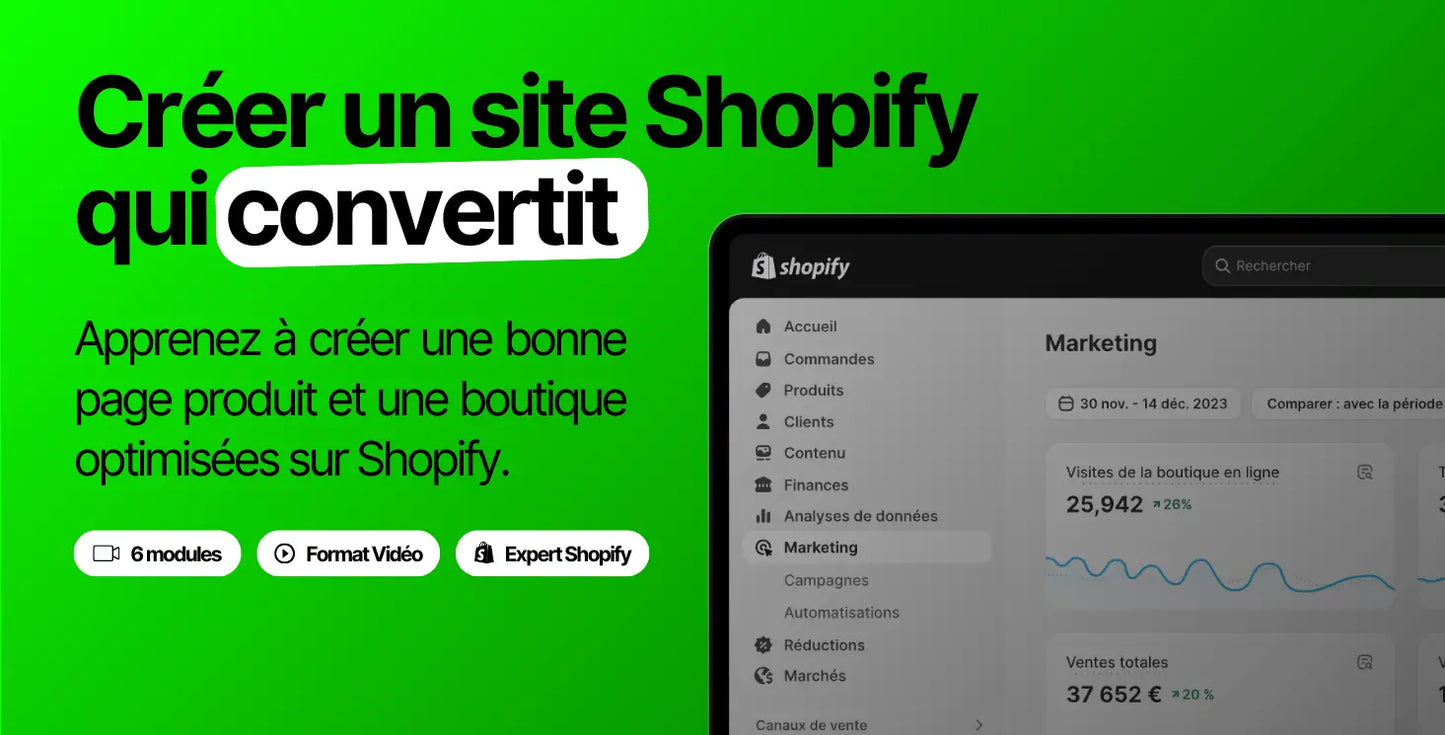 shopify website