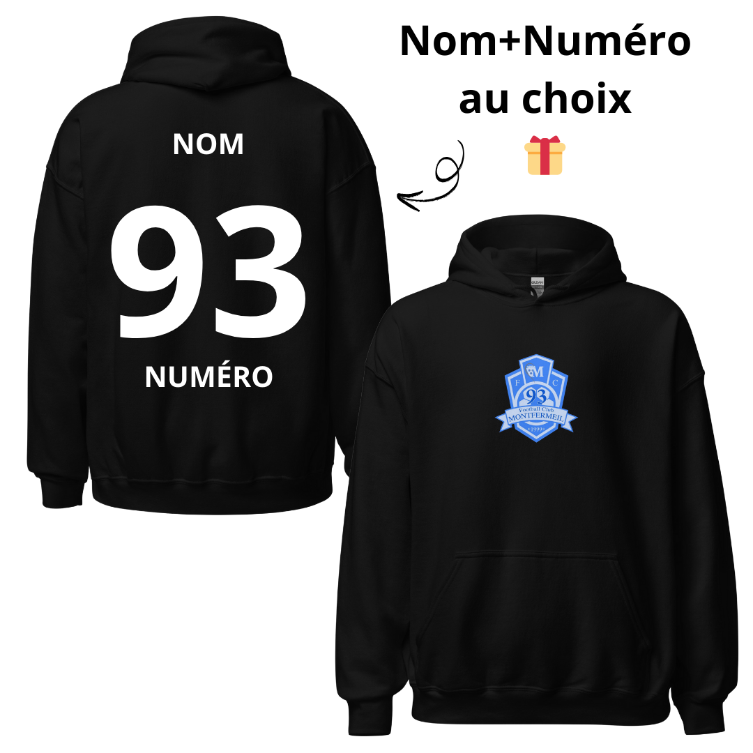 Sweat à Capuche FC Montfermeil Personnalisable PropulsAsso