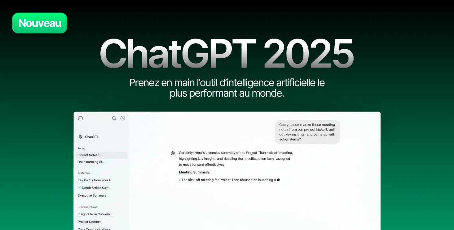 Formation ChatGPT