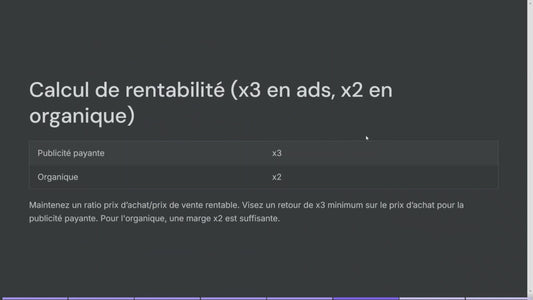 Formation Produit Gagnant